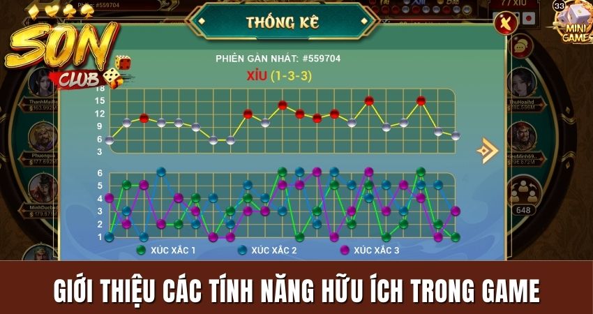 Giới thiệu các tính năng hữu ích trong game